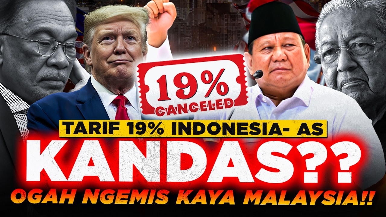 OGAH JADI BONEKA AS Seperti MALAYSIA!! Tarif 19% RI BATAL? Rugi 50 TRILIUN?!
