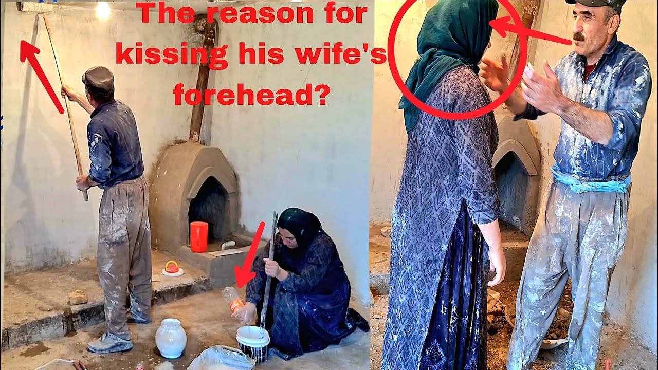 Challenges of room painting by a poor couple who did not know the painting