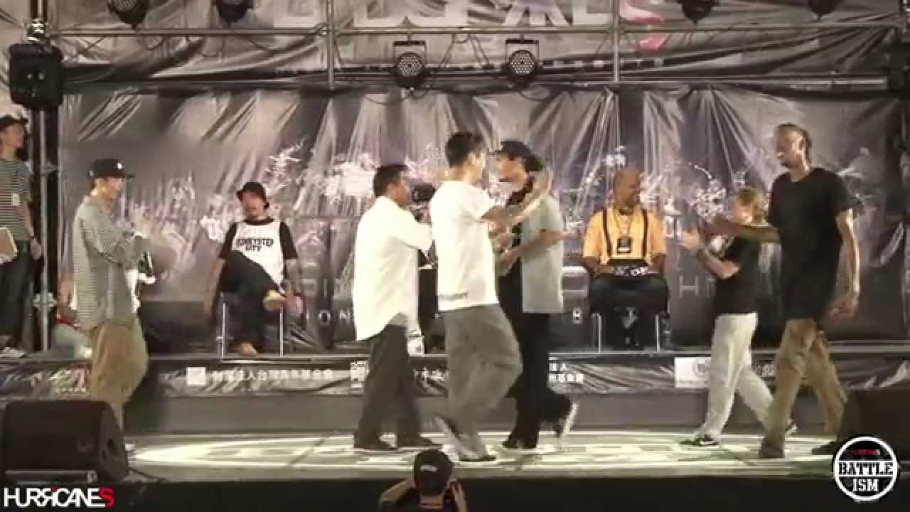 Team Korea VS Team F  [ Best 8-3 ] - HURRICANES BATTLE-ISM 2015 TAIWAN & POPPIN CREW BATTLE
