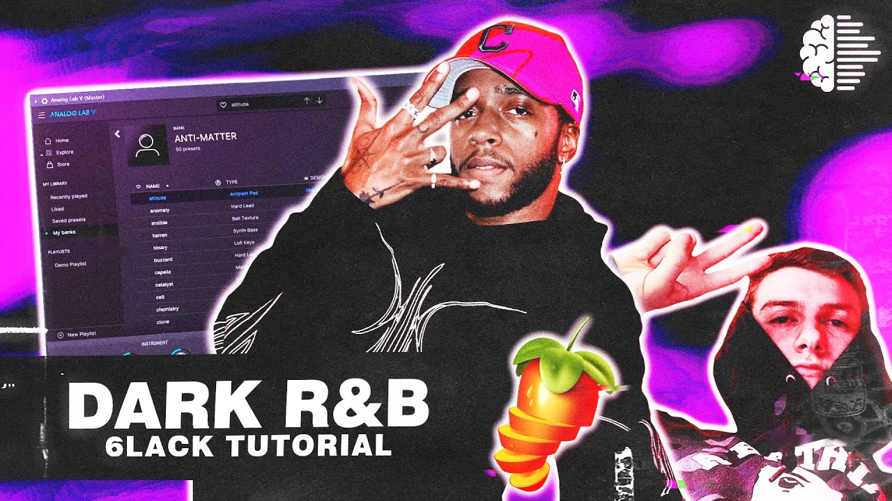 How To Make A Dark R&B Beat For 6LACK (Niko's MIDI Pack) | FL Studio 20 Tutorial