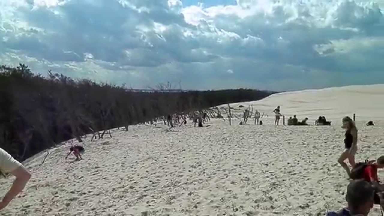 Die Wanderdünen in Łeba, Polen
