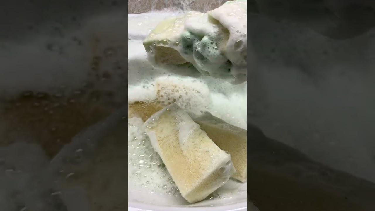 Разноцветные гели #asmr #cleantok #асмрsoap #rainbowsoap #oddlysatisfying #satisfying 