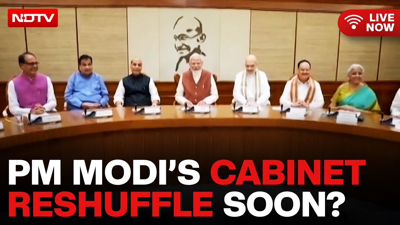 PM Modi LIVE | PM Modi Cabinet LIVE | PM Modi's Cabinet Reshuffle: Youth, Women And Allies In Focus