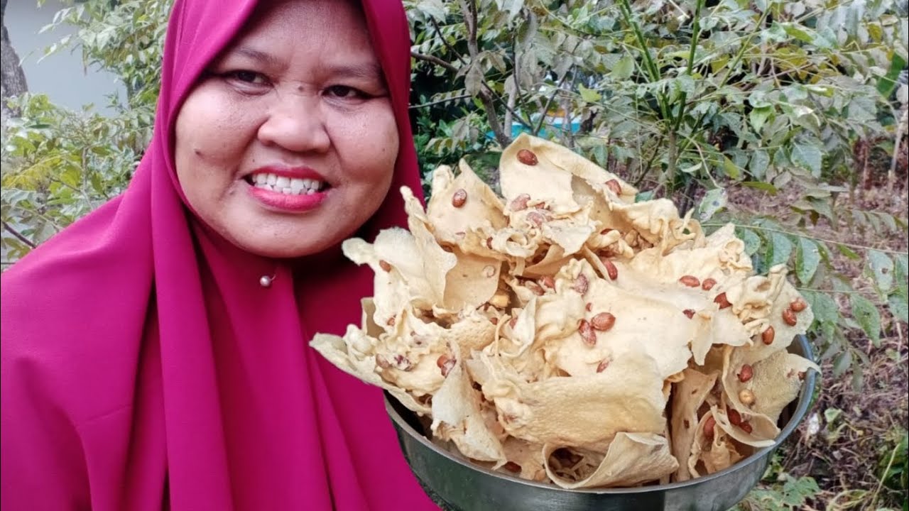 RESEPI BUAT REMPEYEK KACANG TANAH BYA KAK NUR@TIP TANPA GUNA ACUAN