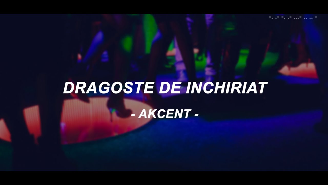 Dragoste De Inchiriat (Karaoke)
