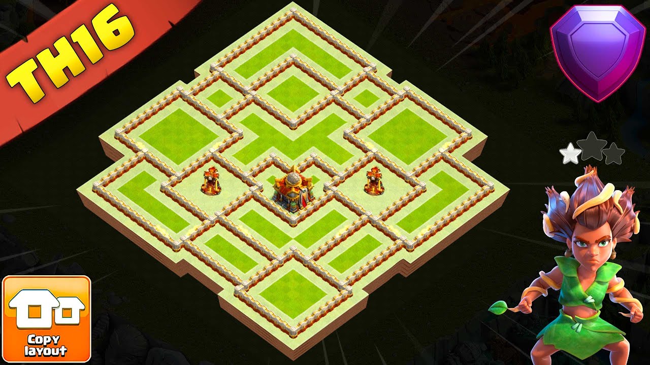 ULTIMATE Anti-3 Star TH16 Base &ndash; Tested & Dominating!