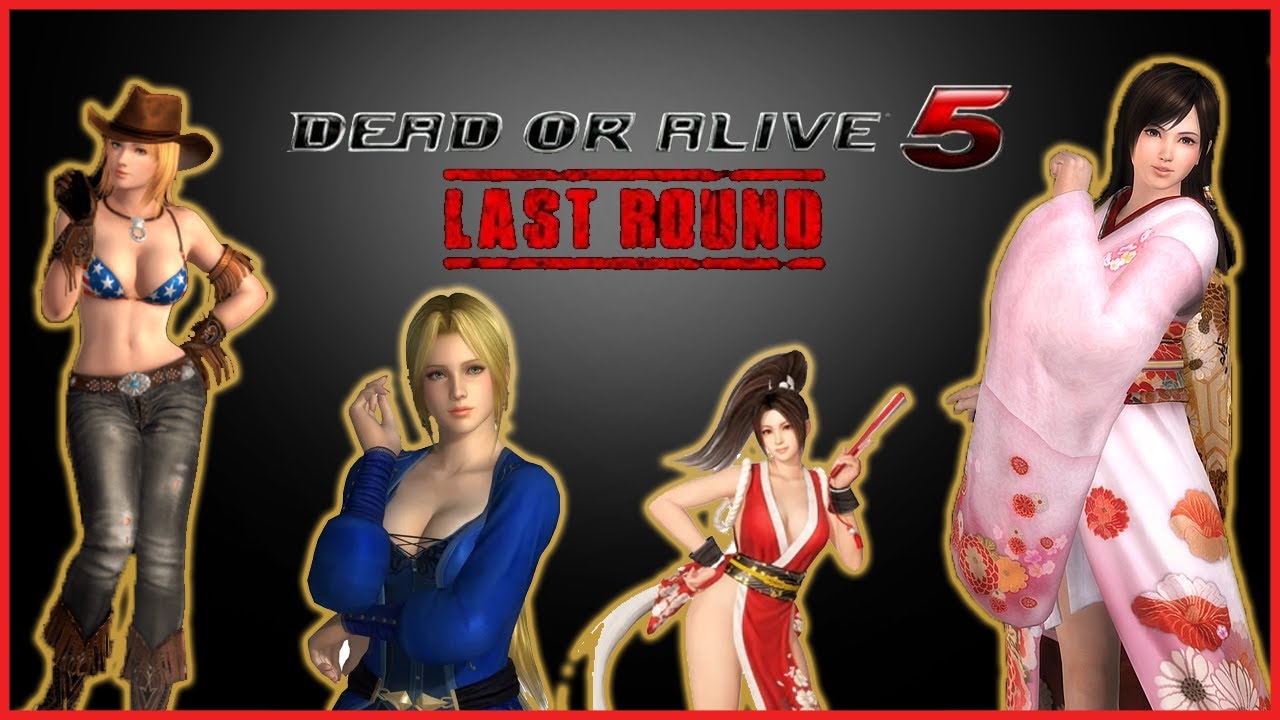 Dead Or Alive 5: Tina Defeated (All Skins)