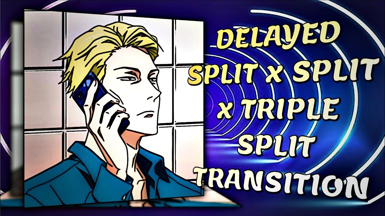 How To Edit on CapCut | Delayed Split x Split x Triple Split CapCut Transition // CAPCUT TUTORIAL