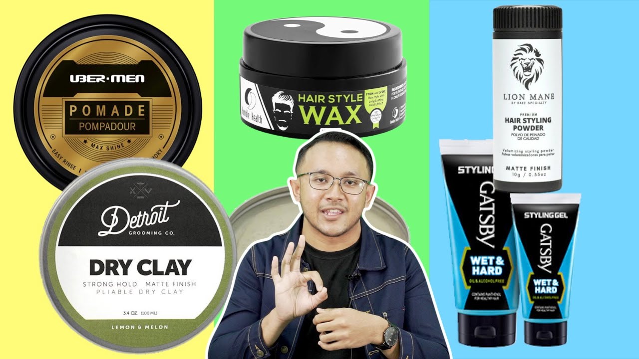 Beza Pomade, Wax, Powder, Gel & Clay
