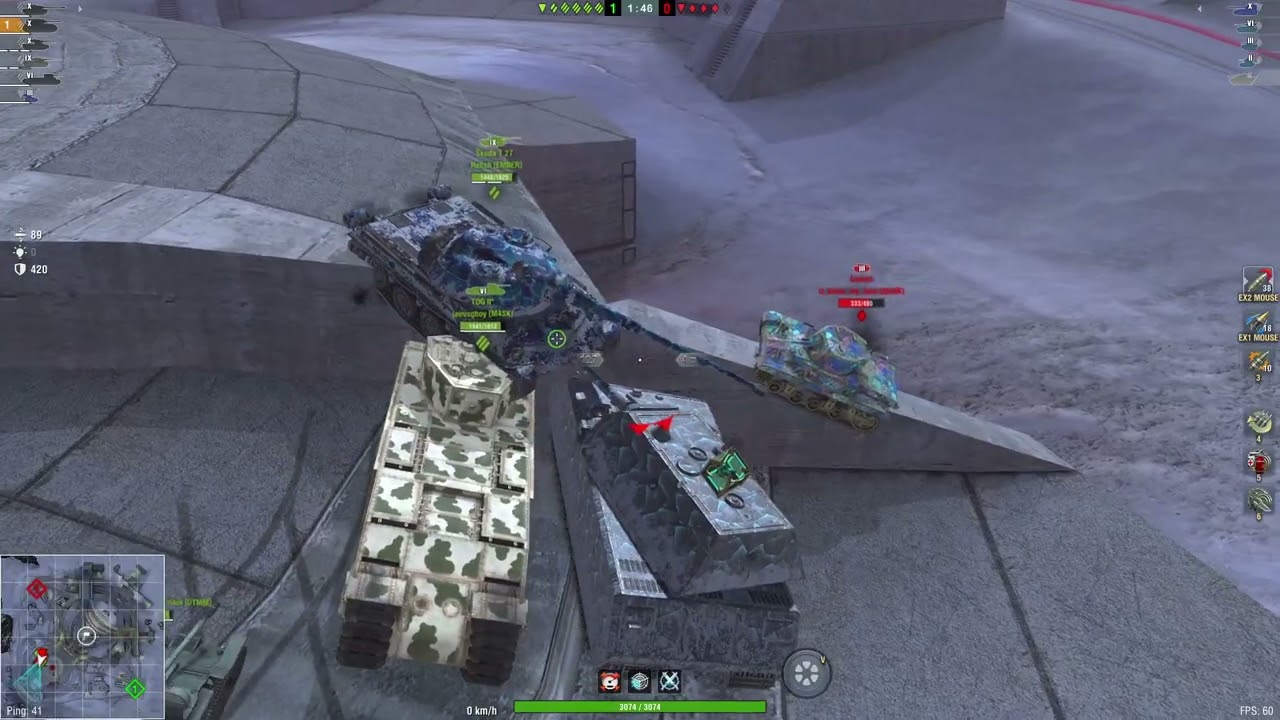 Playing WoT: Blitz and messing around in practice rooms (Part 3/2 BONUS)