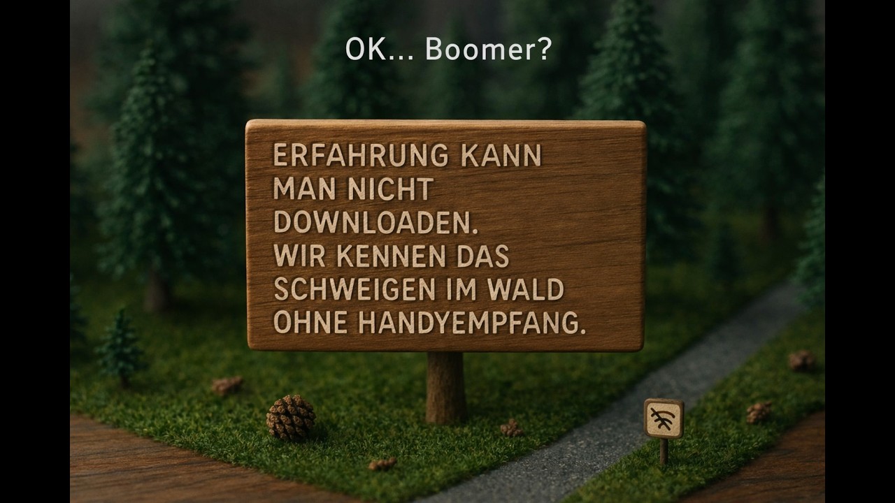 OK Boomer – Warum DAS keiner hören will…