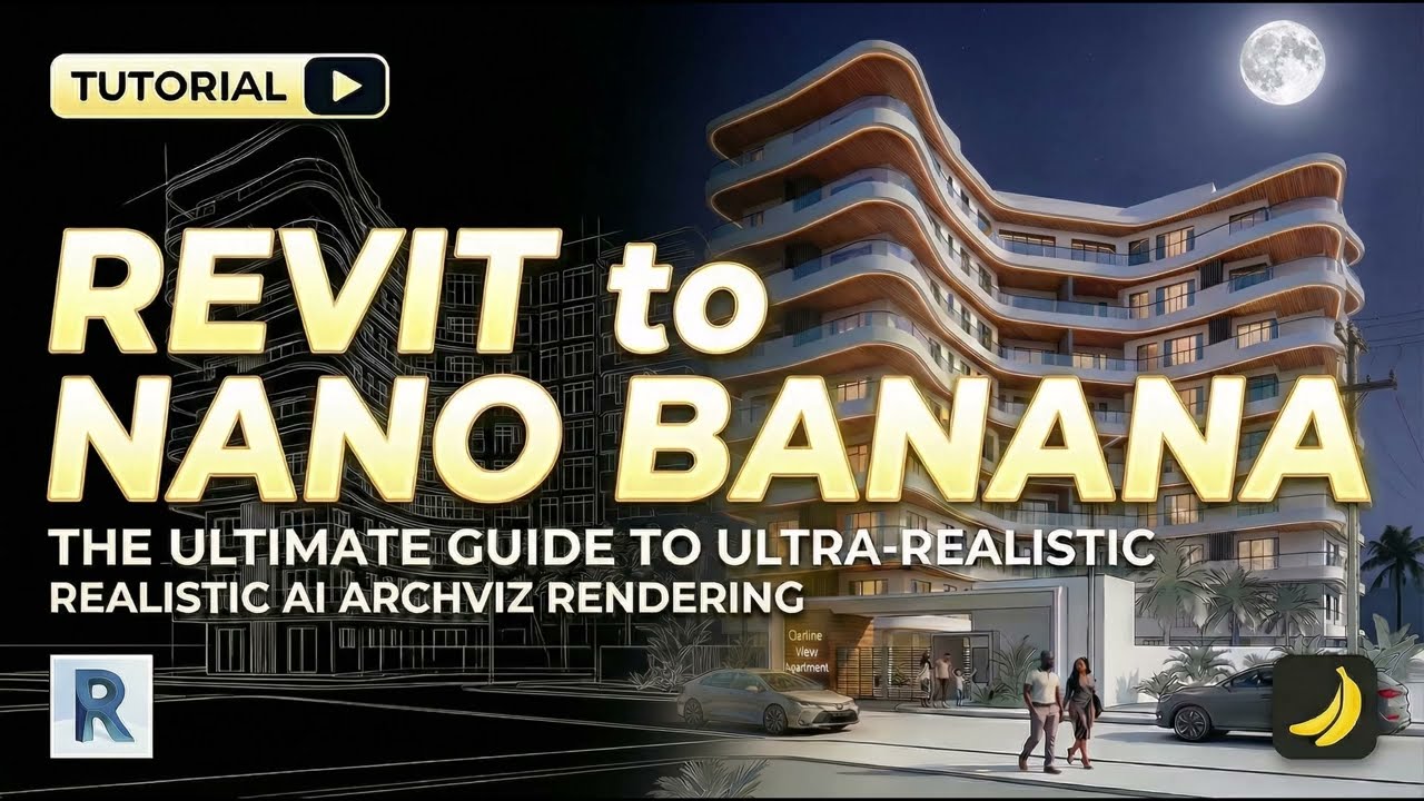 Revit to Nano Banana  - The Ultimate Guide to Ultra Realistic AI Archviz Rendering