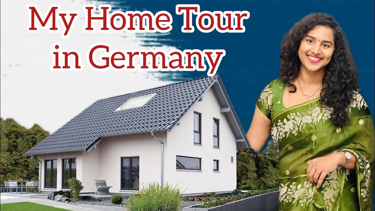 My Home Tour #Germanyలో మేముండే ఇల్లు #మా Rent 170000rps #German Housesలో ఇవి compulsory ఉంటాయి 