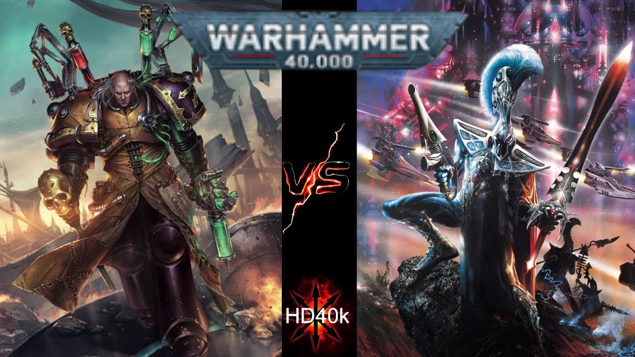 Chaos Space Marines Vs Aeldari Warhammer 40k 2000 Point Battle Report