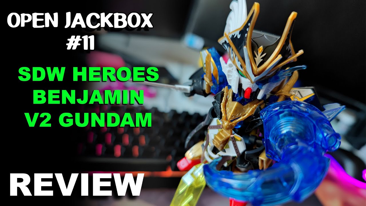 Open Jackbox #11 : SDW Heroes Benjamin V2 Gundam Review