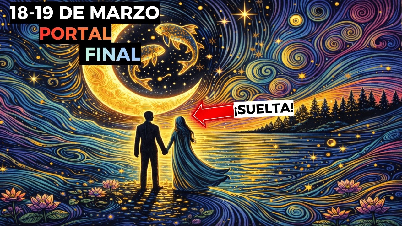 🌑 LUNA NUEVA EN PISCIS 18-19 MARZO: EL CIELO TE CAMBIA LA VIDA HOY ✨♓