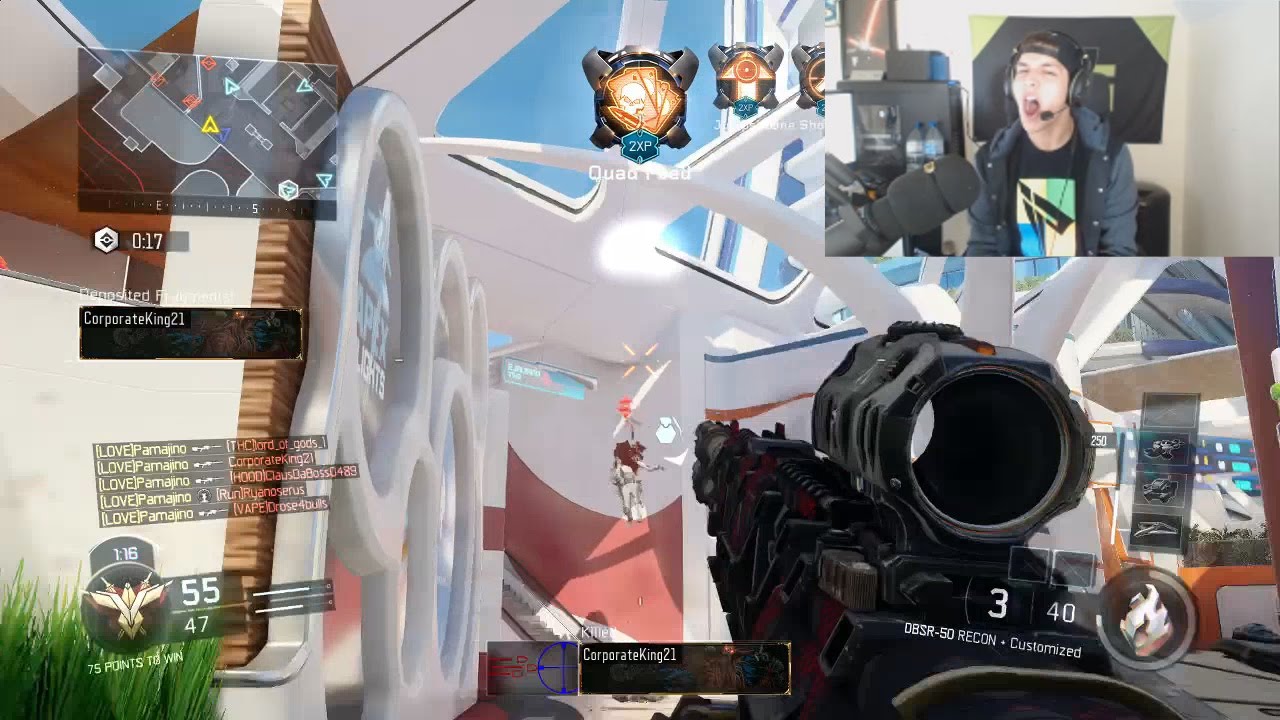 OpTic Pamaj - INSANE DBSR CLIP (New BO3 Sniper)