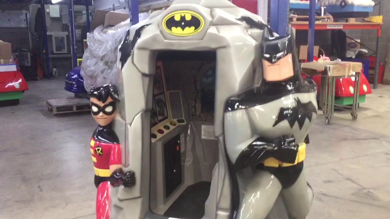 Jolly Roger Batman Batcave Kiddie Ride (RARE!)