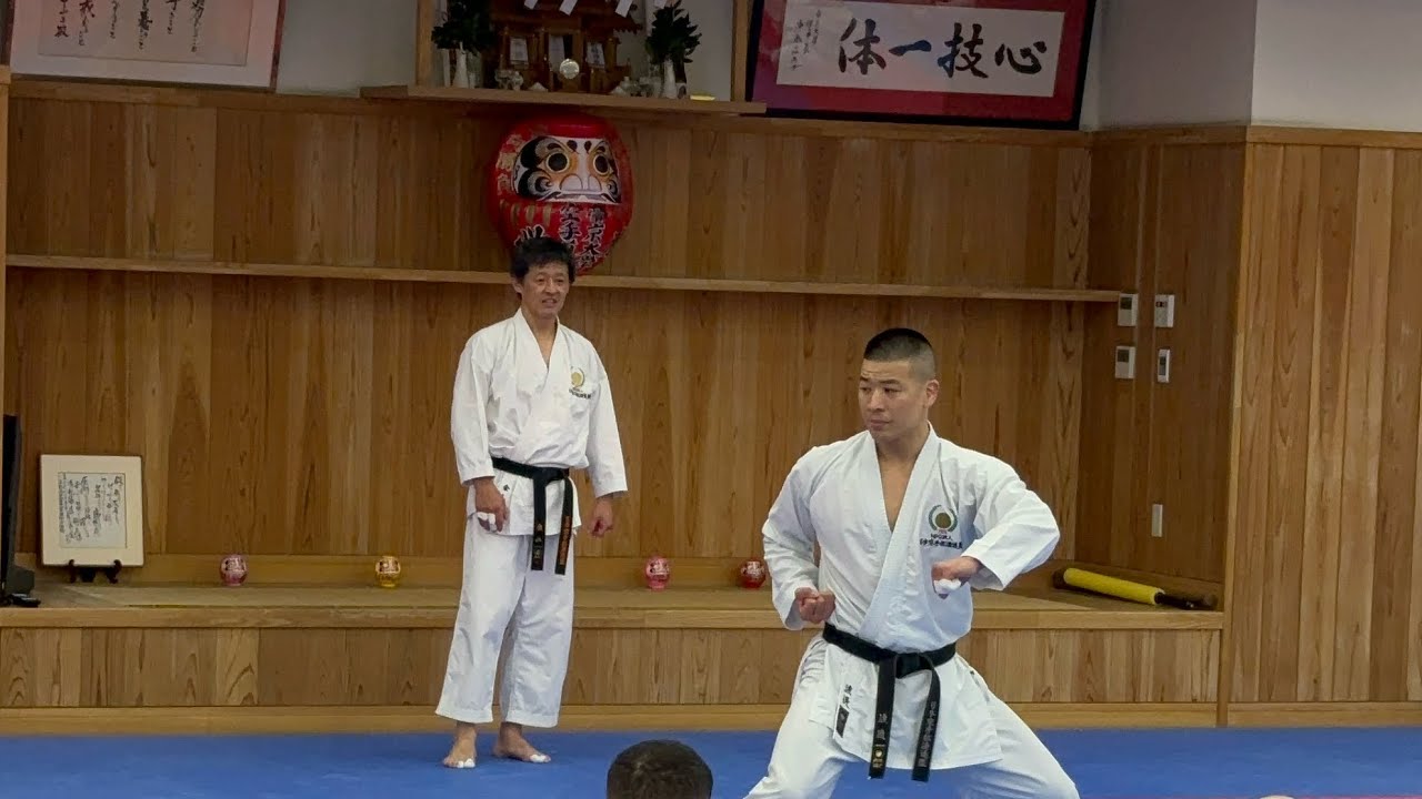 JKS kata Junro Yondan w/ Kanayama Sensei & Watanabe Sensei JKS