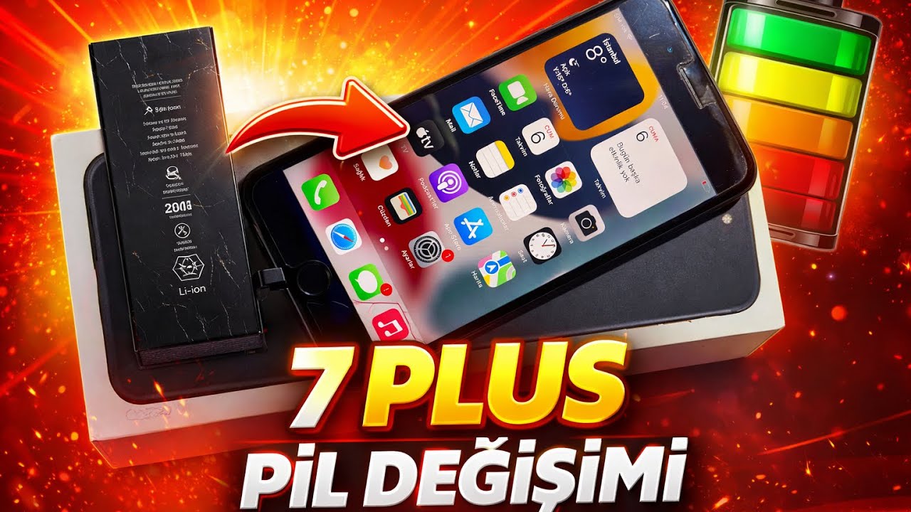 7 PLUS BATARYA DEĞİŞİMİ