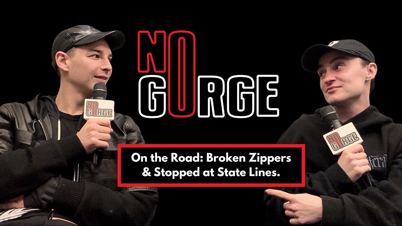 On the Road: Broken Zippers & Stopped at State Lines. | No Gorge with Violet Chachki & Gottmik