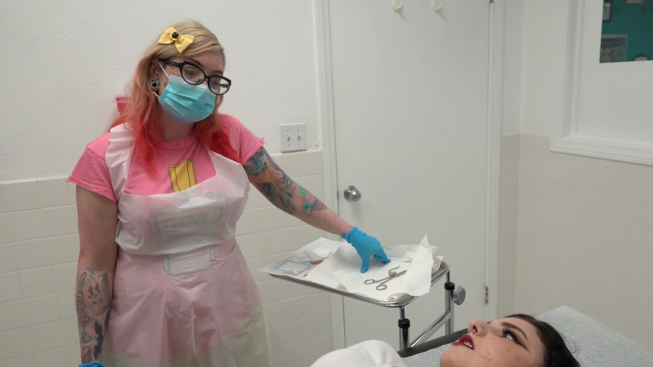 Alea's Navel Piercing Part 1: Tommy T's Body Piercing Huntington Beach, CA