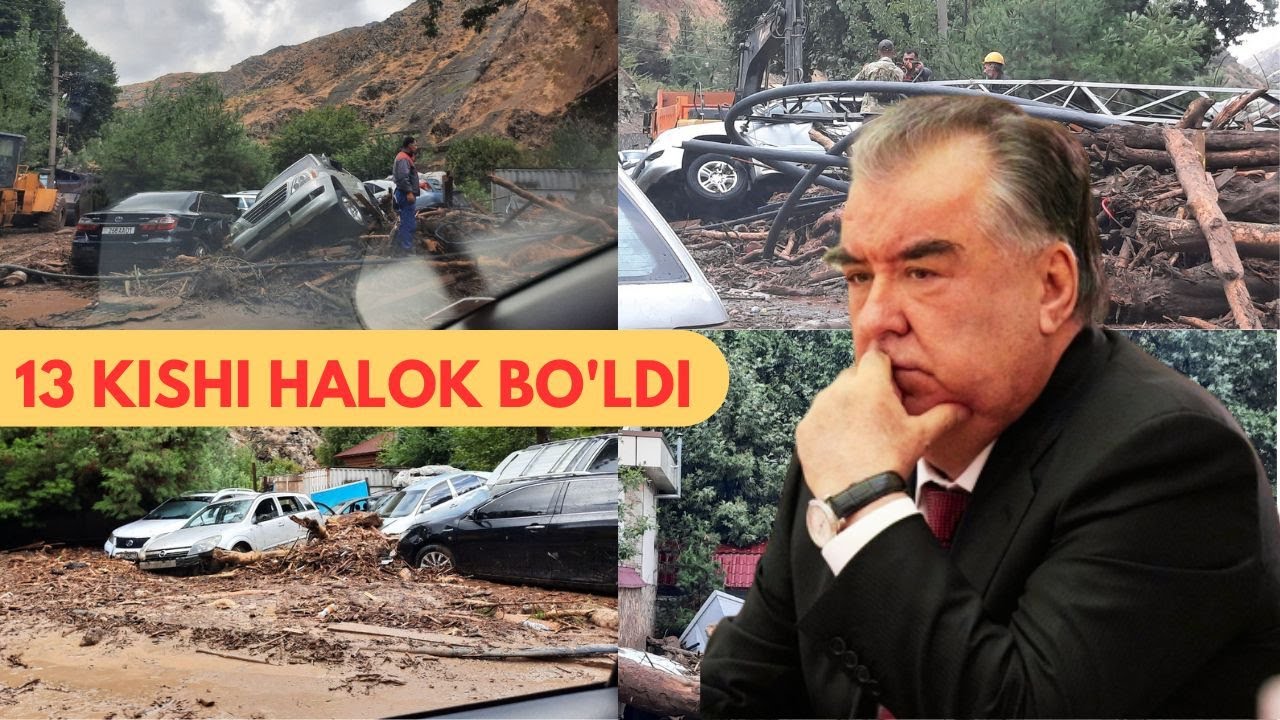 Tojikistonda dahshatli sel: qurbonlar bor!