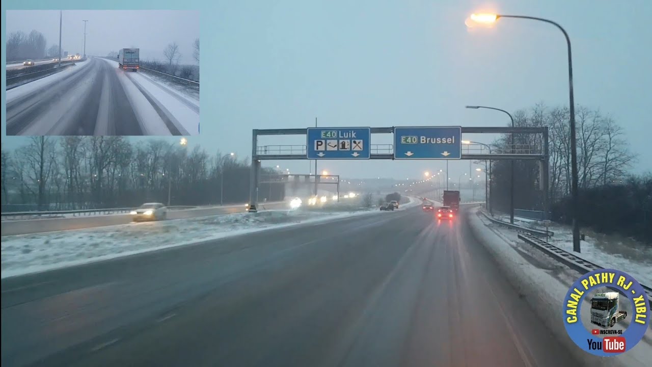Bélgica em baixo de neve-video n°170