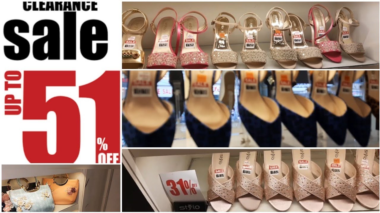 Stylo winter&summer collection sale 2020/51%off shoes,begs&jewellery collection (Pakistani mom)