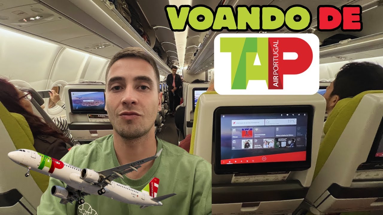 Como é Voar com a TAP? - Voo Direto para Lisboa e Conexões na Europa + Imigração em Portugal 🇵🇹