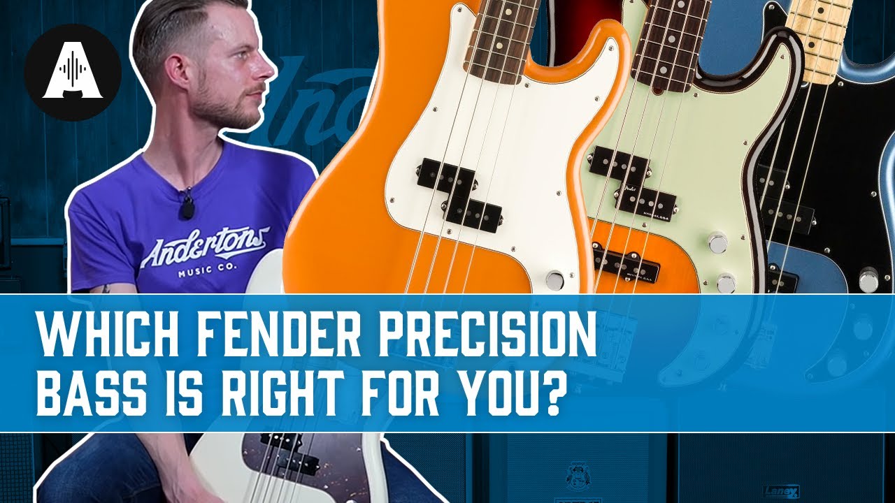 Fender Precision Bass: Player vs Performer vs Professional vs Ultra - What are the Differences?