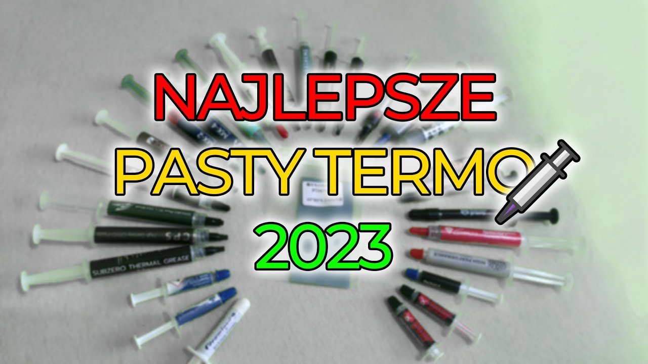 Test past termoprzewodzących 2023 🔥 - test na i9-10850K (pobór prądu 230W!)