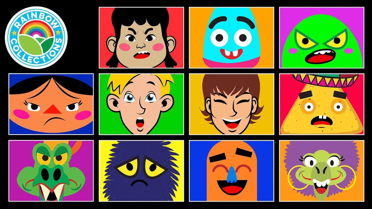 Feelings | 🌈 The Rainbow Collections | Mindful Music for Kids & Toddlers