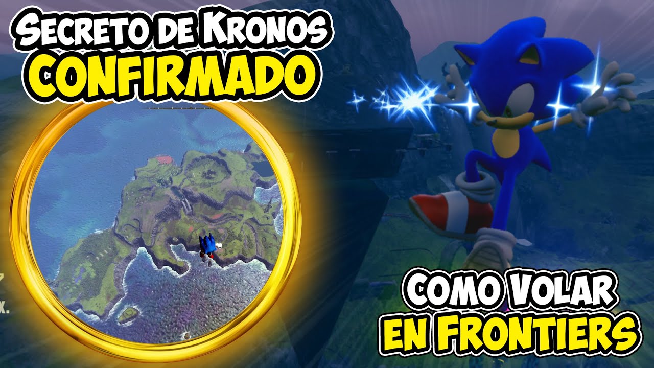 ¡Como Volar Sobre la Isla Kronos en Sonic Frontiers! - Bugs y Misterios