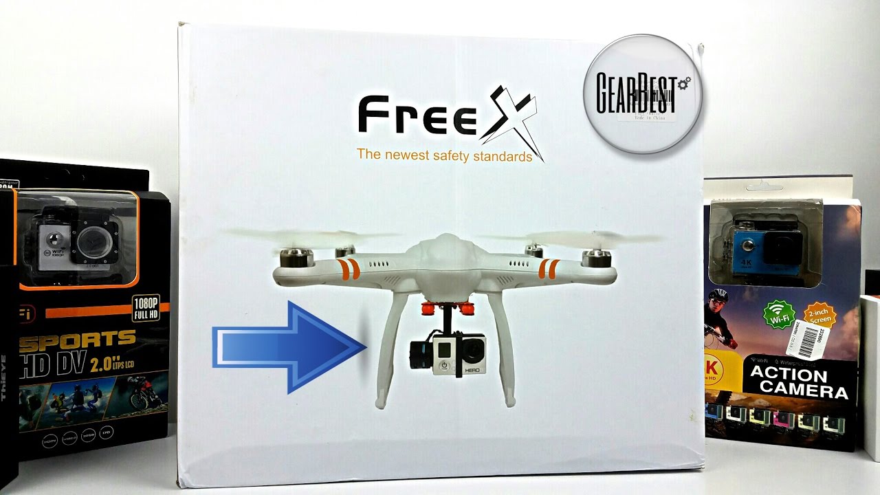 FreeX MCFX-01 - Amazing Brushless Drone for $210!