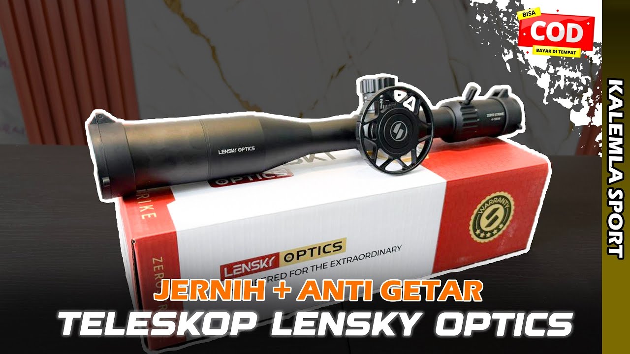 Teleskop Terbaru Penantang Marcool🤔 Lensky Optics Sudah ZERO STOP Harga Merakyat 💯