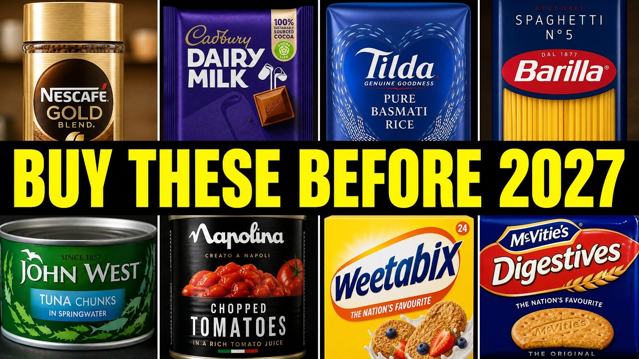 Buy These 15 UK Foods NOW Before Prices Peak in 2027