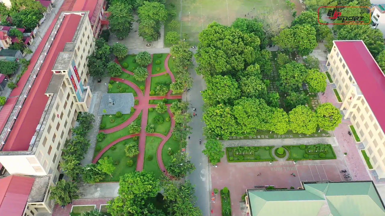 Trường THPT Lê Lợi   Thọ Xuân   Thanh Hoá Qua Góc Nhìn Flycam