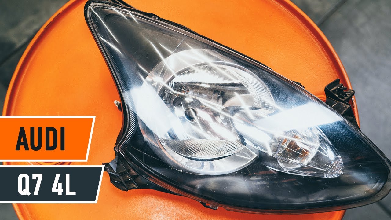 Wymiana przedni reflektor Audi Q7 4L TUTORIAL | AUTODOC