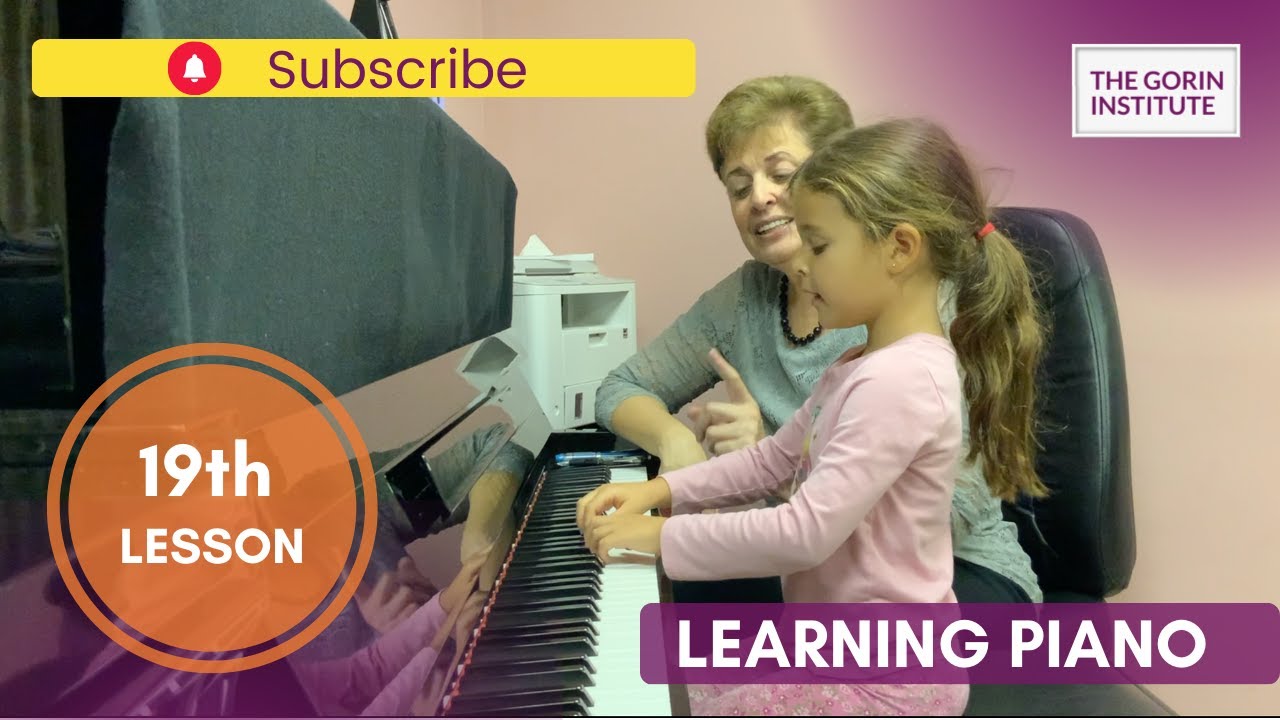🎹 First Year of Piano Lessons | 🎶 Insights and Tips | 🎵 Mila (4), Lesson #19 | Irina Gorin
