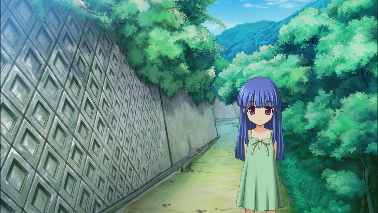 Rika and Akasaka's Nipah~~ (Himatsubushi | Higurashi)