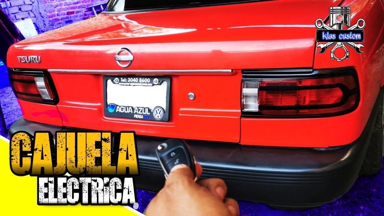 COMO HACER TU CAJUELA ELECTRICA | URIEL KLAS | NISSAN  B13