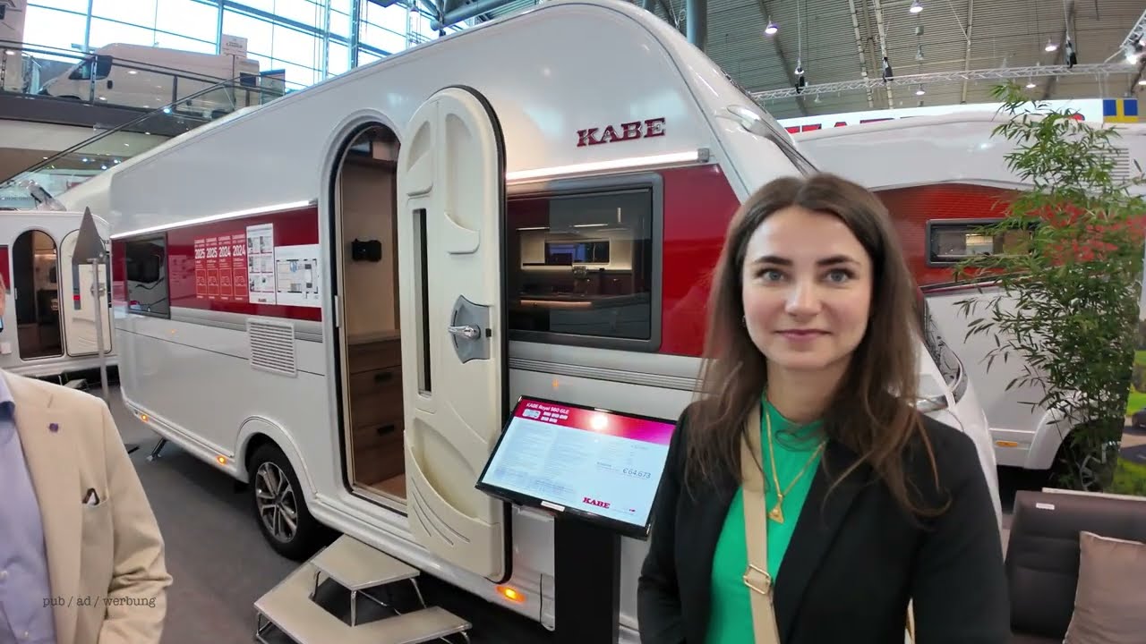 WOHNMOBIL ALTERNATIVE bis -50°C sturmsicher Neuheit 2025 Kabe Royal 560 GLE WINTERFEST