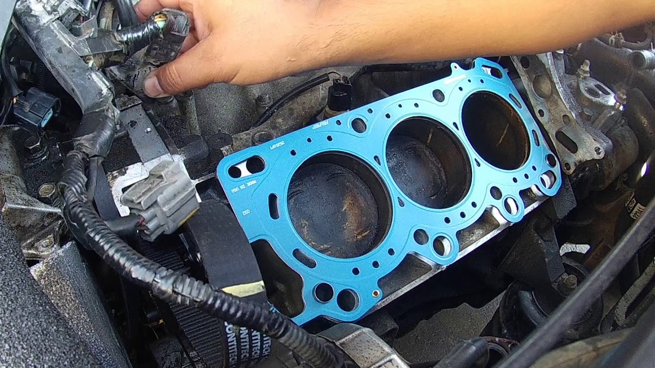 Honda Acura V6 Head Gasket Installation - J Series V6 - Accord Ridgeline Pilot Odyssey RL CL MDX Vue