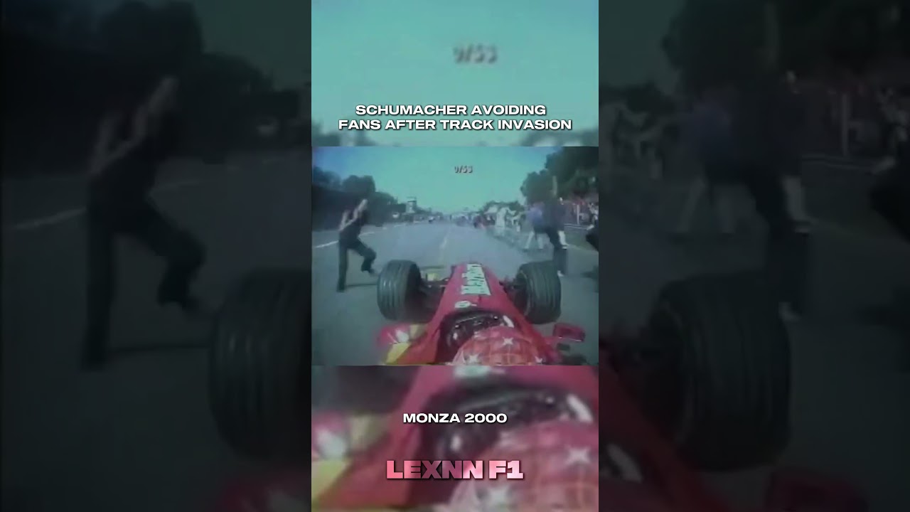 Schumacher Escapes Fan Chaos – Monza 2000 