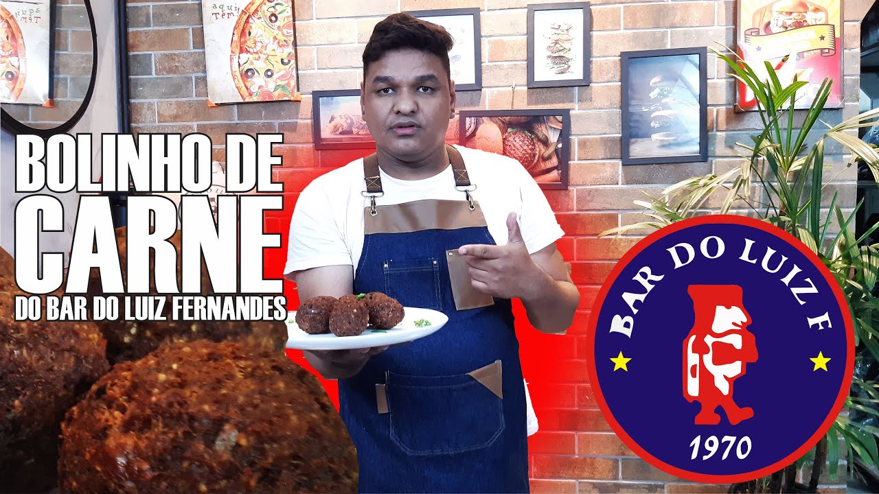 Fiz o Bolinho de Carne do Bar do Luiz Fernandes I Bar Desde 1970 Vila Madalena