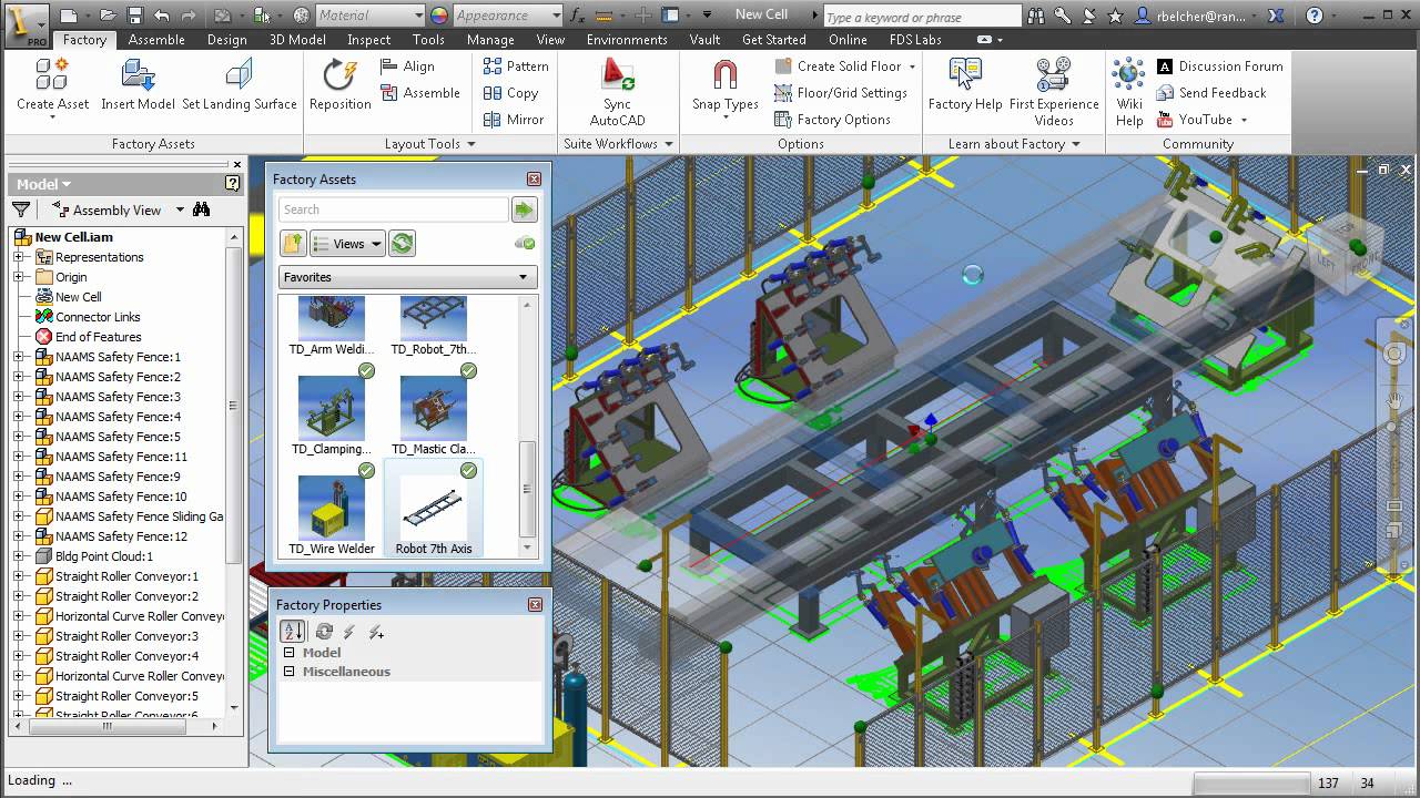 Autodesk Factory Design Suite 2013 - Demonstration