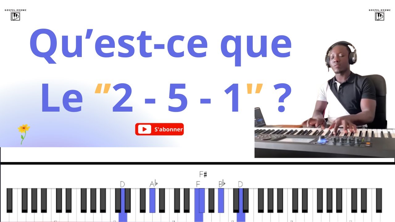понять 2-5-1 на пианино