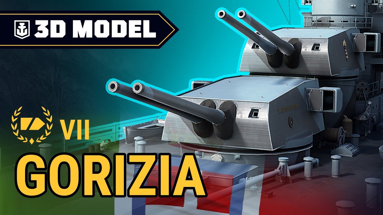 Italian cruiser  Gorizia | Dry Dock | Largest virtual shipyard