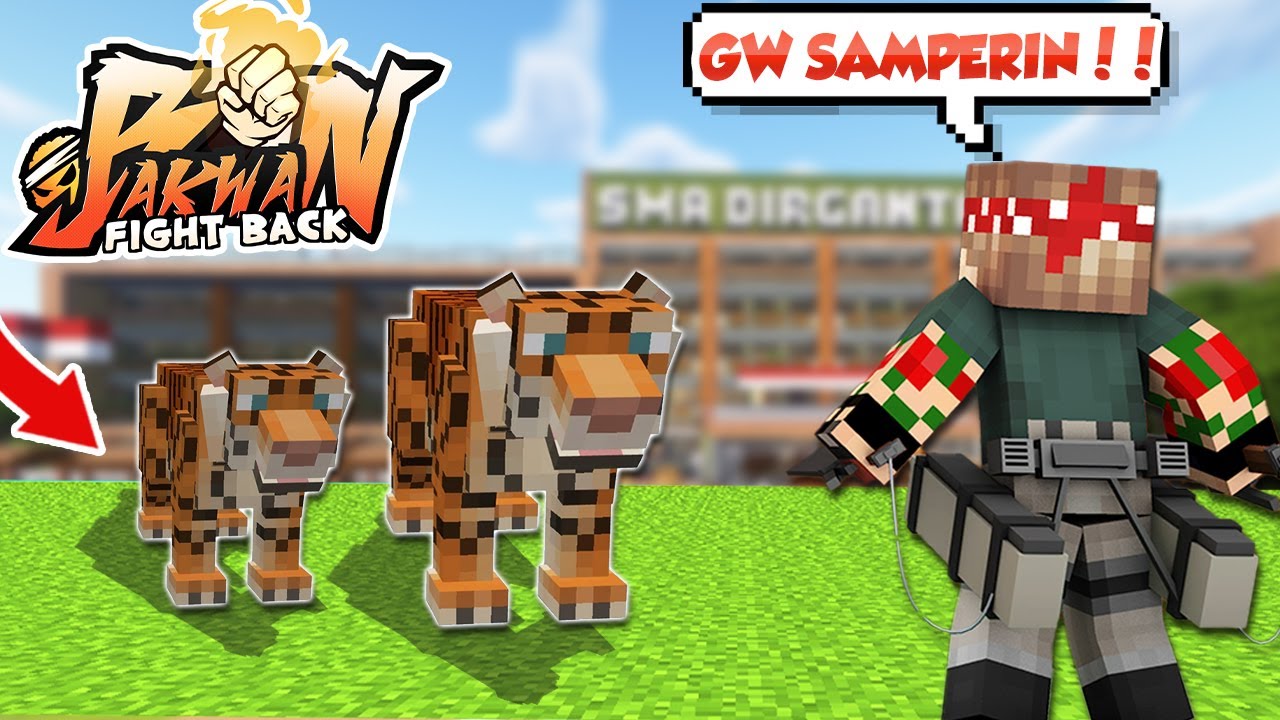 AKU INGIN GELUD LAWAN HARIMAU !!! MURID BFB STUDY WISATA KOCAK !!!